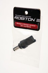 Фото 1/2 ROBITON NB-UAB 5,5 x 1,75/12мм BL1, Штекер