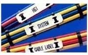 HTCM-SCE-TP-1/4-4H-9, Cable Markers Printable Tie Cross Linked Fluoropolymer White