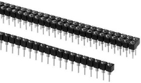 Фото 1/2 40-0518-10, IC & Component Sockets 40P LO-PRO STRIP TIN