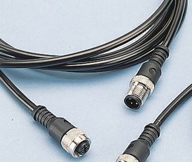 79 5001 20 04, Binder Straight Female 4 way M12 to Straight 4 way M12 Sensor Actuator Cable, 2m