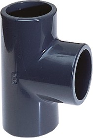 Фото 1/2 721201106, 90° Equal Tee PVC Pipe Fitting, 1/2in