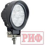 РИФ Светодиодная фара водительского света РИФ 115 мм 18W LED SM-908F