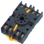 8PFA1, 8 Pin 230V ac DIN Rail Relay Socket, for use with G4Q Series