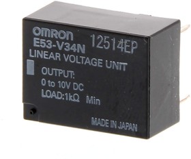 Фото 1/3 E53-V34N, Linear Output Unit for use with E5EN-H Series