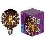 Лампа светодиодная VINTAGE GOLD Filament колба "Еж" шар G125 E27 5Вт 2200К ...