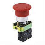 Control button "Mushroom" NP2-BS542 d40mm 1NZ IP40 with locking without ...