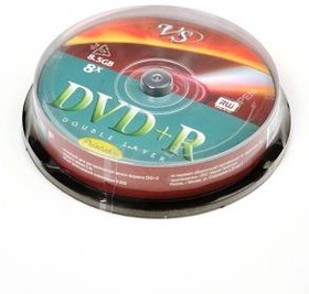 VS DVD+R 8.5 GB 8x CB/10 Double Layer Ink Print, Записываемый компакт-диск