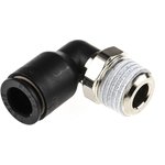 3109 08 13, LF3000 Series Elbow Threaded Adaptor, R 1/4 Male to Push In 8 mm ...