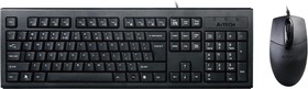 Фото 1/5 477618, Набор клавиатура+мышь A4Tech KRS-8372 клав:черный мышь:черный USB