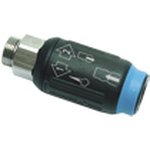 9401U08 17, Male Pneumatic Quick Connect Coupling, G 3/8 Male Threaded