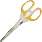 Тупоконечные ножницы Ergo&Soft 180 мм, с резиновыми ручками, цвет желтый 159338