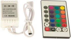 RGB-контроллер с ИК-управлением IR24S 12В, 2A/канал IR24S