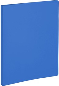 Фото 1/3 Файловая папка Элементари на 80 файлов А4 40 мм синяя толщина обложки 0.8 мм 1547366