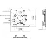 Крепление на столб DAHUA DH-PFA152-E, Pole Mount Bracket