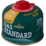 TOURIST Баллон газовый резьбовой TOURIST STANDARD для портативных приборов 230 ...