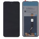 Дисплей для Nokia X10 черный