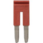 XW5S-P2.5-2RD, Terminal Block Tools & Accessories Shrt Bar 2.5mm 2 pole Red