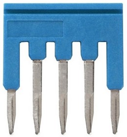 Фото 1/2 XW5S-P1.5-5BL, Terminal Block Tools & Accessories Shrt Bar 1.5mm 5 pole Blue