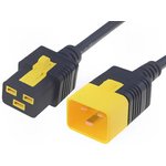 6051.2047, AC Power Cords JumperCordset IEC320 16A 2.0m V-Lock