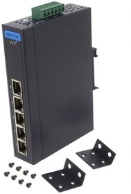 Фото 1/2 EKI-2725-CE, Switch Ethernet; unmanaged; Number of ports: 5; 12?48VDC; RJ45