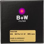 B+W MASTER 806 ND MRC nano 82mm нейтрально-серый фильтр плотности 1.8 для ...