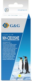 Фото 1/2 Картридж струйный G&G NH-CB325HE желтый (14.2мл) для HP Photosmart B8553/C5324/C5370/ C5373/C5380/C5383