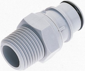 Фото 1/2 HFCD24612, Hose Connector, Straight Threaded Coupling, NPT 3/8in, 4.2 bar