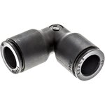 3102 10 00, LF3000 Series Elbow Tube-toTube Adaptor, Push In 10 mm to Push In 10 ...