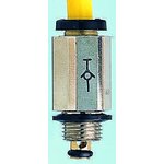 3391 04 10, LF3000 Series Straight Threaded Adaptor, G 1/8 Male to Push In 4 mm ...