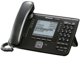 Фото 1/2 VoIP-телефон Panasonic KX-UT248RU-B