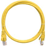 Коммутационный шнур U/UTP 4 пары, желтый, 1,5м NMC-PC4UD55B-015-YL