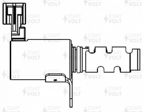 Клапан эл. рег. фаз ГРМ для а/м Subaru Forester SH (07-)/Legacy BL (06-) EJ25 2.5i STARTVOLT SVC 2203