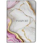 Обложка для паспорта "Cool Mix", 10 дизайнов ассорти, цветной принт, ПВХ, STAFF ...