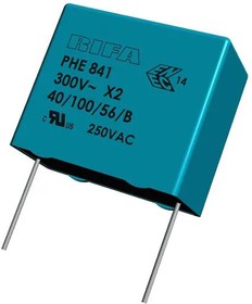 PHE841ED6470MR06L2, Safety Capacitors 330V 0.47uF 20% LS=22.5mm