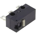 D2F-01-D3, Micro Switch D2F, 100mA, 1CO, 1.47N, Pin Plunger