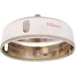 Алмазная коронка по стеклу и кафелю КРЕОСТ 100mm
