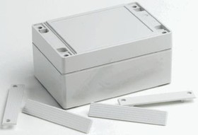 C2008121, Robust Box Series Grey ABS Enclosure, IP66, Grey Lid, 120 x 80 x 60mm