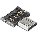 2910, Adafruit Accessories Tiny OTG Adapter - USB Micro to USB