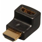 P142-000-UP, HDMI, Displayport & DVI Connectors RT-ANGLE HDMI M/F ADAPTER