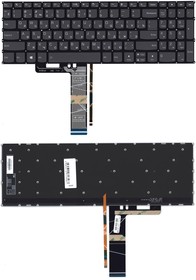 Фото 1/2 Клавиатура для ноутбука Lenovo Flex 5-15 черная