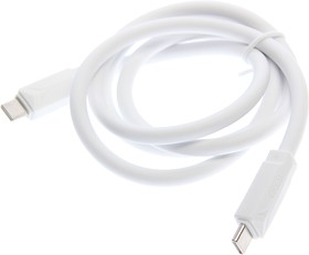 NBQ233B White, Кабель USB Type C-USB Type C 1м белый XO