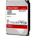 Жесткий диск WD Red Pro WD141KFGX, 14ТБ, HDD, SATA III, 3.5"