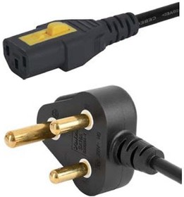 3-100-526, AC Power Cords ZA cordset 10A 5.0m, V-Lock