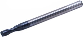 Фреза спиральная двухзаходная по цветному металлу MFS2LX4.308 (3х8х40 мм; хв-к 4 мм) 5540