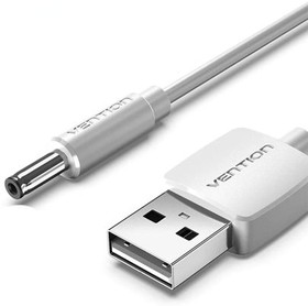 Vention CEXWF, Кабель Vention USB AM/DC-jack 3.5мм M - 1м Белый