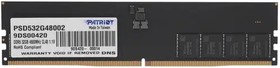 Модуль памяти Patriot SL DDR5 32GB 4800MHz UDIMM