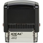 Оснастка для штампа, размер оттиска 47х18 мм, синий, TRODAT IDEAL 4912 P2 ...