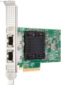 Фото 1/2 Сетевой адаптер HPE Ethernet Adapter, 535T, 2x10Gb, PCIe(3.0), Broadcom, for Gen10 servers