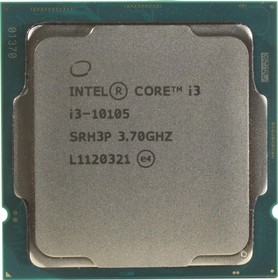 Фото 1/5 Процессор Intel Core i3-10105, s1200 OEM(CM8070104291321)