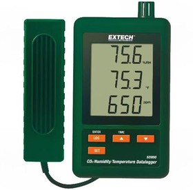 SD800, Co2/Humidity/Temperature Data Logger For Easy Transfer To A PC For Analysis